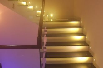 ĐÈN CẦU THANG THÔNG MINH ĐẸP MẮT HIỆU ỨNG LẠ